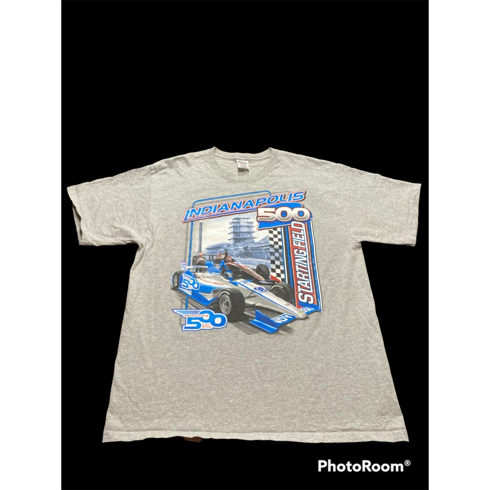 2012 Indy 500 T Shirt Starting Field Ryan Briscoe Pole Size XL